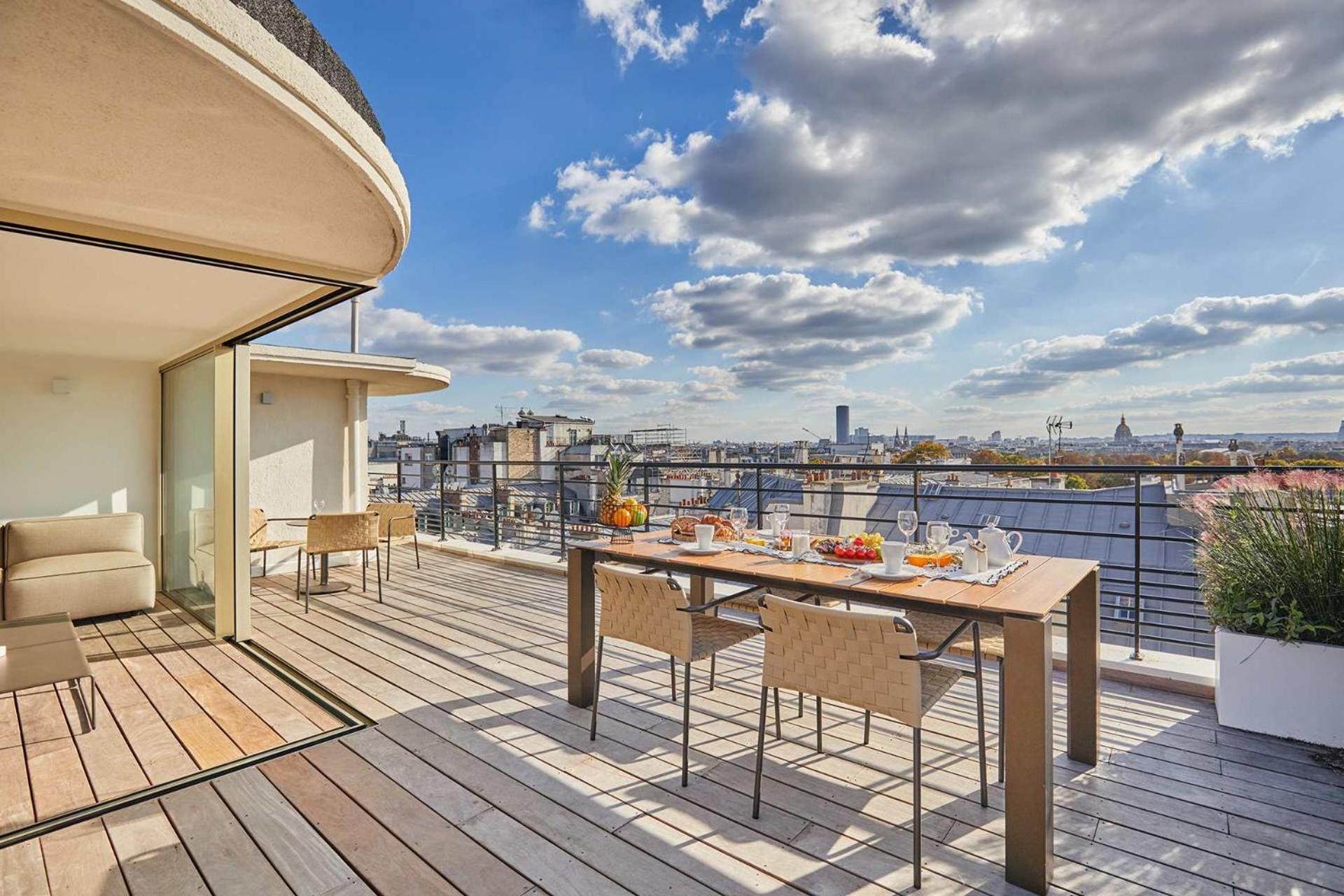 Appartamento Penthouse With View Of The Eiffel Tower-faubourg Parigi